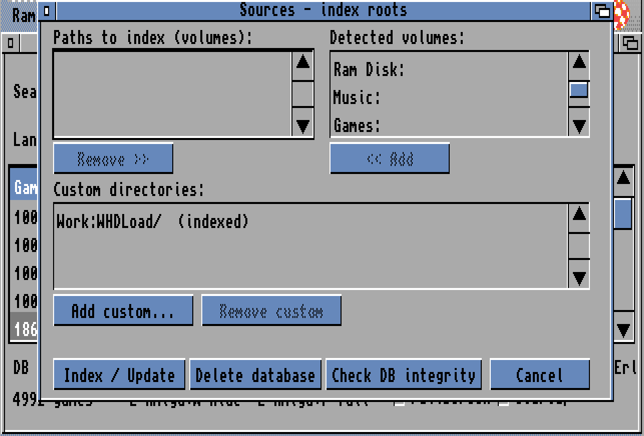 Sources manager